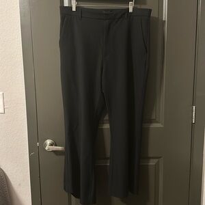 Banana republic factory black flare work pants size 14